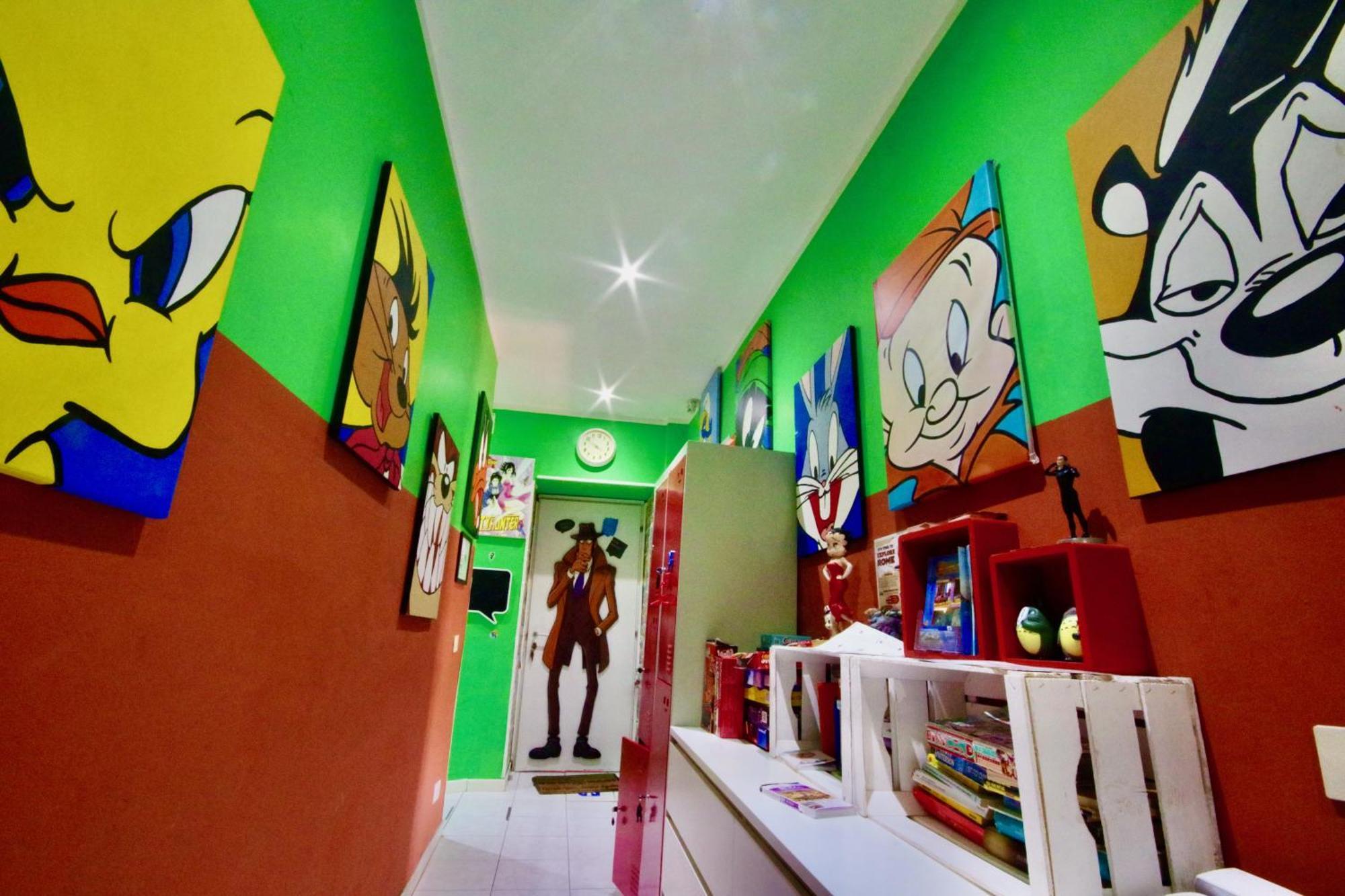 רומא Comics Guesthouse Hostel מראה חיצוני תמונה
